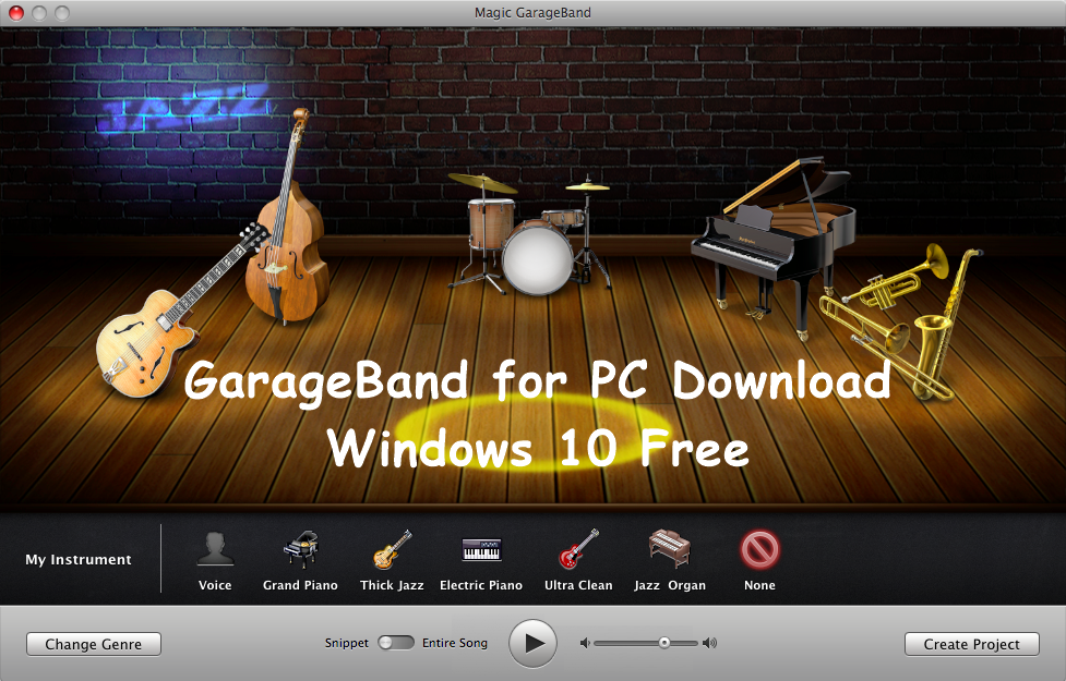Garageband For Computer Free Download